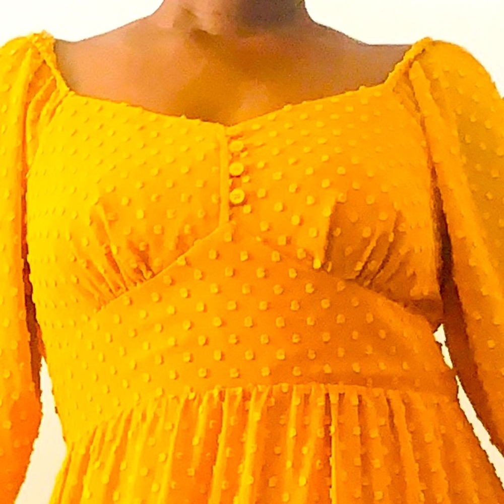 J. Crew Yellow Dress size 6